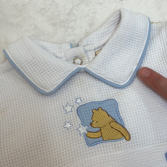 NWT Classic Pooh Winnie the Pooh Bubble Onesie - Picture 3 of 6